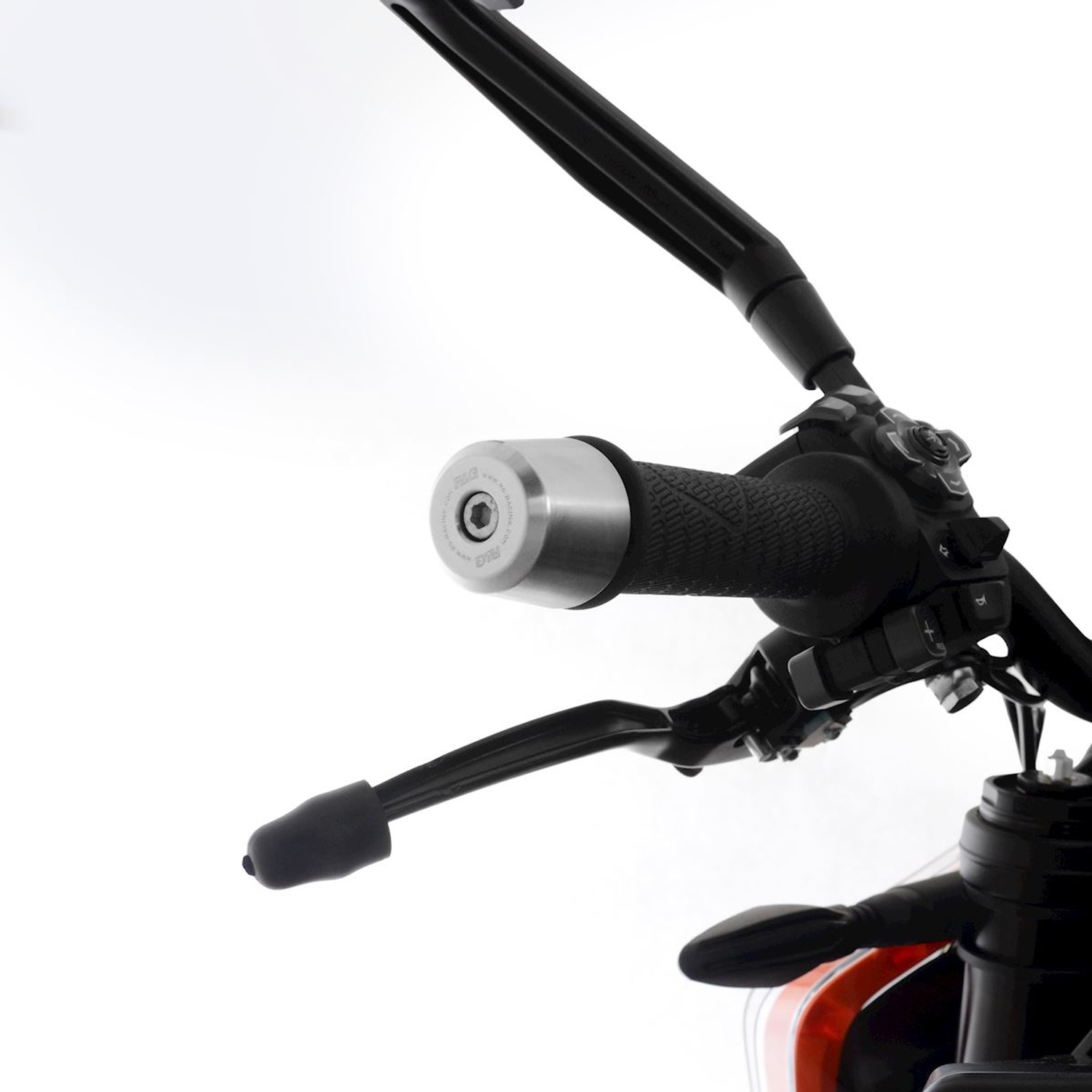 R&G Racing Stainless Bar Ends for the KTM 690 Duke '12-'20 / 690 Duke R/990 SMR '08-'12 / 1290 Super Duke GT '14-'22 R&G Racing Stainless Bar Ends for the KTM 690 Duke '12-'20 / 690 Duke R/990 SMR '08-'12 / 1290 Super Duke GT '14-'22